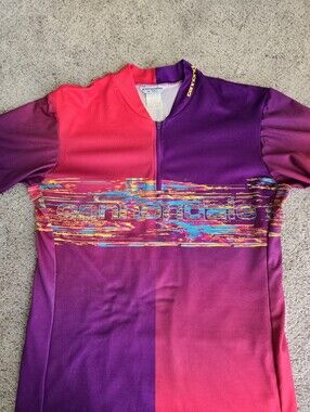 Cannondale Men's Cycling Jersey Purple & Pink Size XL